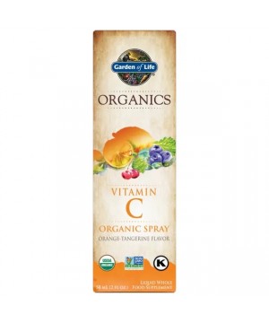 Vitamín C - Organic s příchutí pomeranče a mandarinky - 58ml sprej